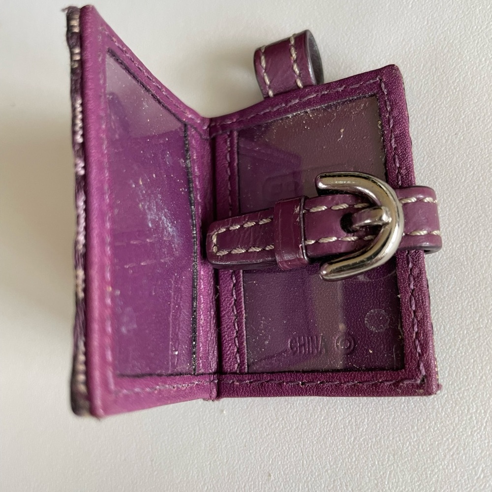 Genuine, Coach keychain photo locket